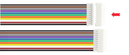 40Pcs Jst 2.0 Ph 11 Pin Connector Plug,Include 20pcs Mini 11 Pin Jst Ph2.0 Connector Plug Female with 150mm Cable Wire & 20pcs Male Micro Jst Ph2.0mm 11 Pin Connector Kit - size: Jst-2.0-Ph-11Pin-20pcs