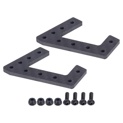 1/10 Performance Carbon LCG Chassis Kit with Gearbox & Shock Absorbers for RC Crawler SCX10 & Capra Upgrade Parts (Carbon Fiber Rails) - style: Carbon Fiber Rails