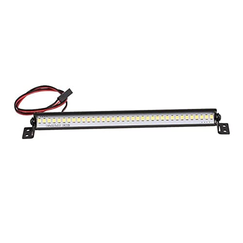 Barra de luz LED de techo de Metal Rock Crawler, accesorios de repuesto para 1/10 RTX4 D90 SCX10 ii GEN8 RC Crawler|Parts & Accessories| -