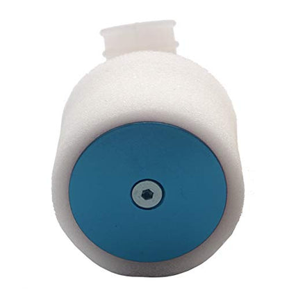 Share Goo Alloy Capped Air Filter with Sponge Compatible with HSP Axial HPI Traxxas Himoto Redcat Losi 1/8 RC Hobby Model Nitro Car Buggy Truck (Blue)