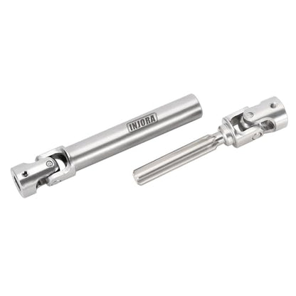 INJORA Stainless Steel Drive Shafts for TRX4M High Trail K10 F150