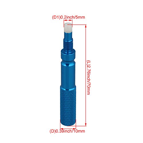 7x1cm Blue T10032 Aluminium Alloy Valve Stopper Locker for RC Replacement for Nitro Car Engine