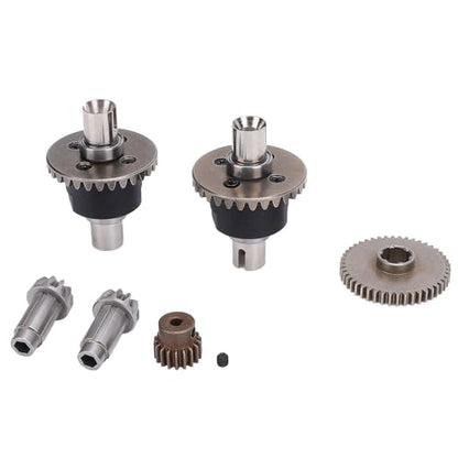 Metal Duty Differentials 16 RC RC Car High Hardness Differential Gear Set for 16 SCY 16101 16102 16103 Alloy Construction Easy Installation Complete Upgrade Kit