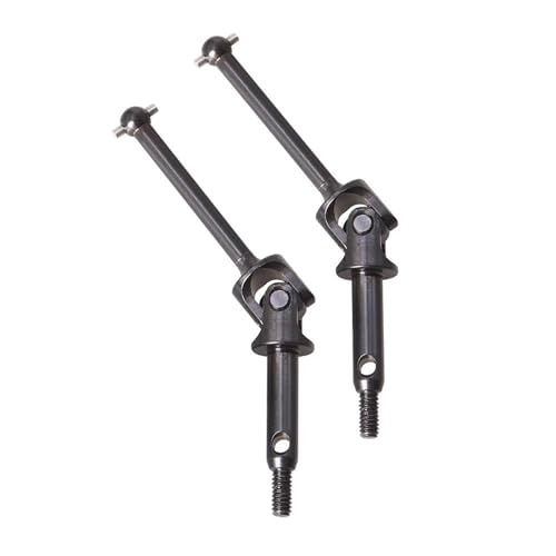 2PCS Hard Steel Drive Shaft Reinforced Steel Rear Universal Shaft for Losi 1/24 RC Crawler LOSI Micro-B 2WD Buggy Metal Parts
