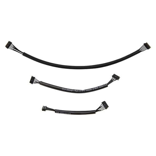3pcs Sensor Harness Cable Adapter for rc - 80/120/200mm, Compatible with hobbywing esc and xerun Series, sensored brushless Motor and esc, bl Motor