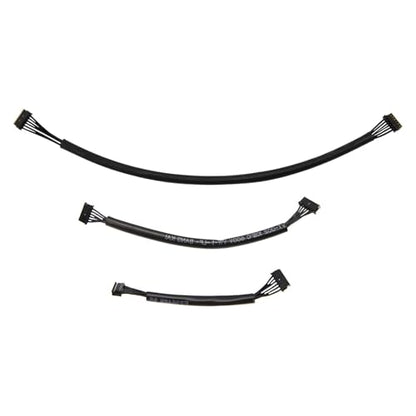 3-Pack Sensor Harness Cable Adapter for RC, 80/120/200mm | Compatible with Hobbywing ESC and Xerun series, for sensored brushless motor and ESC