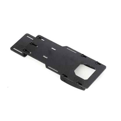LCX 1/10th RC Crawler Car Carbon Fiber Battery Tray for Axial SCX10 II, Upgrades Parts Accessories