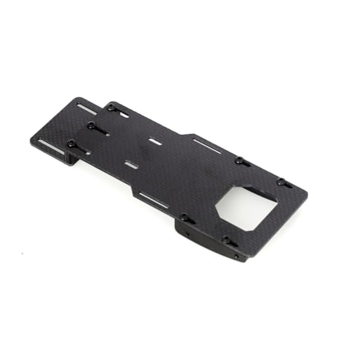LCX 1/10th RC Crawler Car Carbon Fiber Battery Tray for Axial SCX10 II, Upgrades Parts Accessories