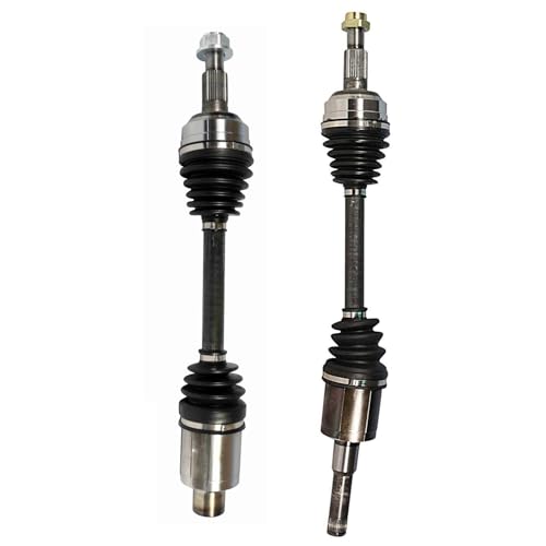 2 Pieces CV Axle Shaft Assembly Front AWD & FWD/FWD Compatible with Chevrolet Equinox 2010-2017, GMC Terrain 2010-2017 L4 2.4L CV Axle Joint Front Left Right Side - size: NCV10641_NCV10642/Pair