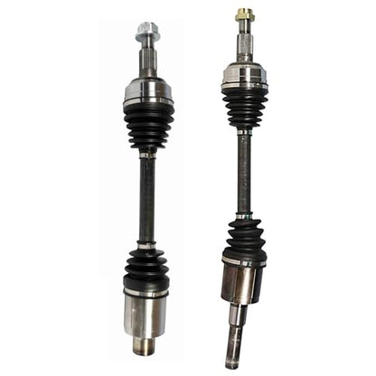 2 Pieces CV Axle Shaft Assembly Front AWD & FWD/FWD Compatible with Chevrolet Equinox 2010-2017, GMC Terrain 2010-2017 L4 2.4L CV Axle Joint Front Left Right Side - size: NCV10641_NCV10642/Pair