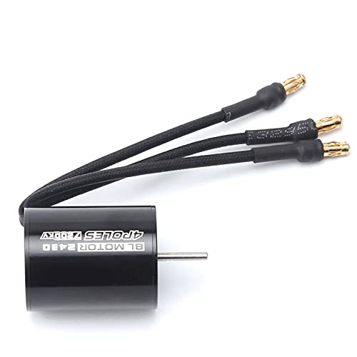 GoolRC 2430 7200KV 4P Sensorless Brushless Motor with 25A Brushless ESC?Electric Speed Controller? for 1/16 1/18 RC Car Truck