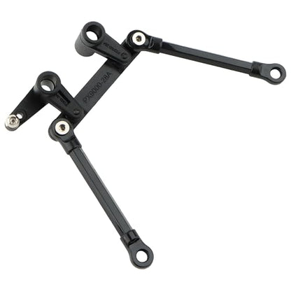 9006E RC Car Steering Linkage Assembly PX9000-28A Accessories Spare Parts for 1/12 Scale 9006E and 9003E 9005E 003E 1:14 Scale RC Cars Trucks Vehicle
