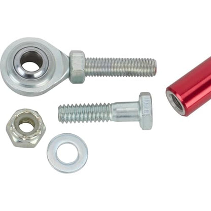 25-1/2 Inch Aluminum Throttle Linkage, 1/4 Inch Rod Ends, Blue - color: Blue