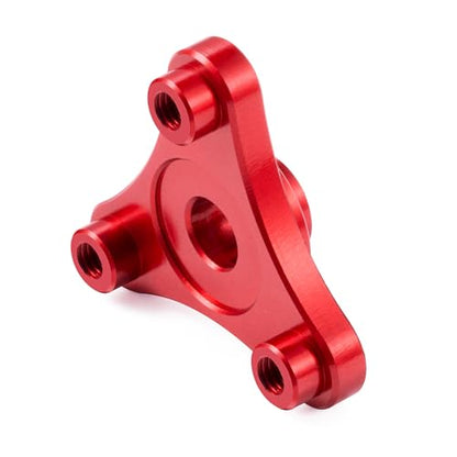 Aluminum Alloy 7075 Slipper Clutch Eliminator, Red | Compatible with Tra-xxas E-Maxx E-Revo Summit T-Maxx 3.3 Revo 3.3 1/10, RC Car, Upgrade Parts - color: Red