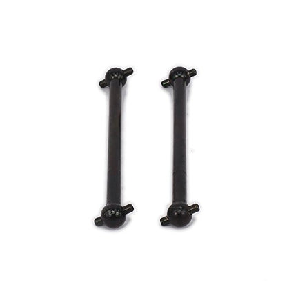 Steel Metal RC Car Drive Shaft Dogbone Overall Length 63mm for 1/10 RC Hobby Model Car hsp Wltoy Redcat 4PCS/Set - size: 63mm