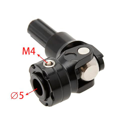 MEUS RACNIG 2pcs SCX10 Driveshafts for 1/10 RC Crawler Axial SCX10/Tamiya CCO1/Redcat Gen8 etc.. (60mm) - color: 60mm