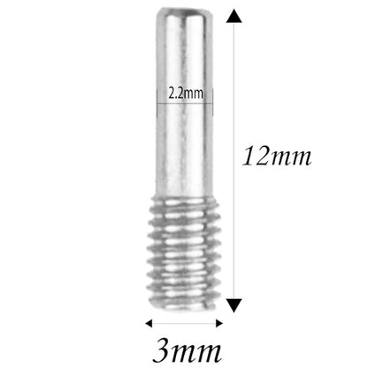 12Pack ShareGoo Hard Steel M3x12MM Driveshafts Screw Pins Compatible with Axial SCX10 90046 Traxxas TRX-4 D90 Tamiya CC01 1/10 RC Crawler Car