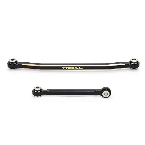 Treal Brass Steering Links Steering Rod Tie Linkages Set for FMS FCX24