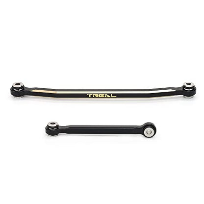 Treal Brass Steering Links Steering Rod Tie Linkages Set for FMS FCX24