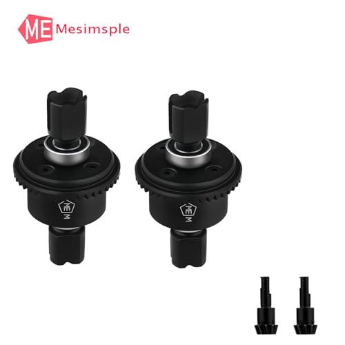 2PCS Front Rear Limited Slip Differential EXB Diff Gear 43T 10T for Arrma 1/7 Infraction Fireteam Mojave Limitless 1/8 Kraton Outcast Notorious Talion Typhon 6S BLX & EXB Upgrade Parts Black