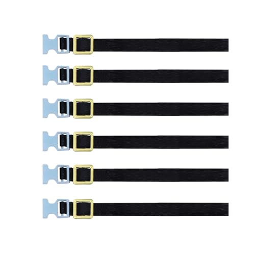 6Pcs Roof Rack Luggage Rope RC Crawler Accessories Roof Rack Strap 1:18 1:10 Scale, Blue - color: Blue