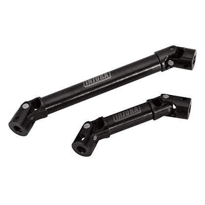 INJORA Steel Center Drive Shaft for SCX24 Gladiator Dodge Power Wagon - color: Black