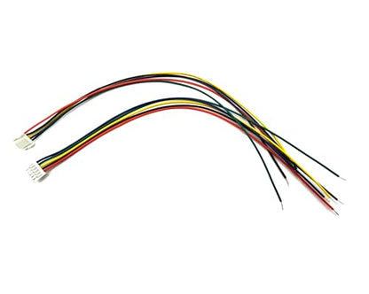 20Pairs Micro JST GH 5Pin 1.25mm Male Female Connector, GH1.25 Terminal Connector Wire Cable 15cm 28AWG - size: 5Pin