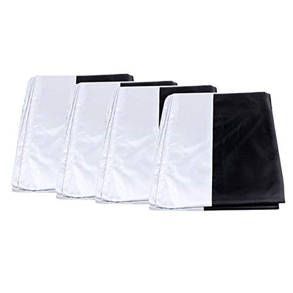 Car Black Sliver 13-19'' Spare Tire Tyre Wheel Cover Bag with Carrying Handles ote Car Wheel Protector Storage Bag (65cm) - color: 65cm