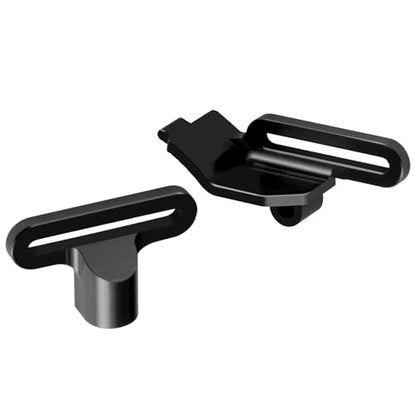 Aluminum Alloy Battery Holder Mount Hold-Down for Tra-xxas 1:16 Mini Maxx 4WD 1/1:10 Mini XRT VXL-3S Monster Truck Upgrades (Black) - color: Black