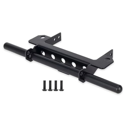 Compatible with Vanquish VS4-10 for Phoenix 1/10 RC Crawler Car Upgrade Parts for LCG for Chassis Metal Front Rear Bumper Set RC Assortment(1 Set) - size: 1 Set