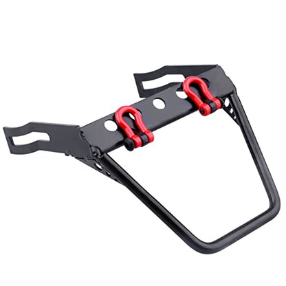 Metal RC Crawler Front Bumper with Winch Mount Shackles for Axial SCX10 & SCX10 II Redcat Gen7 Gen 8 Upgrades (Type A) - style: Type A