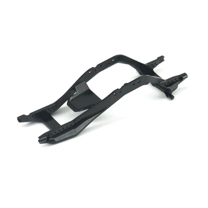 Aluminum Chassis Kit for Axial SCX30, 1/30 Scale RC Crawler Upgrade Parts, Black (Black) - color: Black