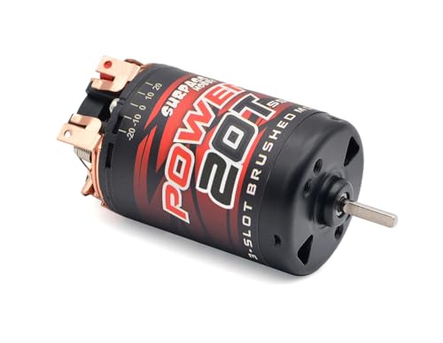 Integy Surpass Hobby Crawler 550 Size 20T 3-Slot Stator Brush Motor for 1/10 RC