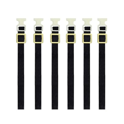 kowaku 6 Pieces Roof Rack Luggage Rope RC Crawler Accessories Roof Rack Strap RC Car Roof Rack Elastic Straps Flexible Adjustment Suitable for Remote, Yellow