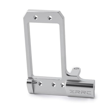 6061 Aluminum BTA Servo Mount for F10 Portal Axle, CNC Behind-The-Axle Servo Bracket & 4-Link Adapter Kit, Fits 1/10 Vanquish VS4-10 Phoenix F10 Nylon Portal & F10T Aluminum Axle Housing (Silver) - color: Silver Bta Servo Mount