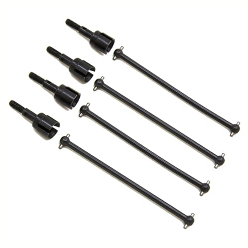 RC Car Accessories for HSP 94111 94108 94170 1/10 RC Parts Steel Dogbone Drive Shaft & Wheel Axle Replacement 08029 02033