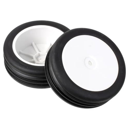1/10 Off-Road Front & Rear Wheels Rims and Rubber Tires 12mm Hex Hub Foam Inserts for Tamiya TT-02B DF-02 SRX2 SRX4 Bandit Tekno EB410 2WD RC Car Upgrades