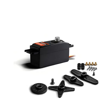 25KG Low Profile Servo for 1/10 RC Car Robot Model Upgrade (Control Angle 270°)