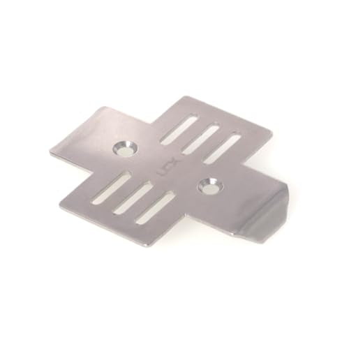 LCX Racing 1/18th RC Car Stainless Steel Skid Plate Guard Chassis Protector for LOSI Mini LMT 4x4 Truck, Upgrades Parts Accessories