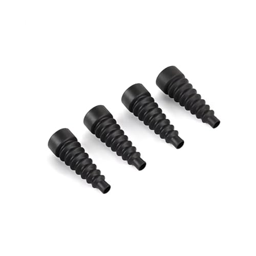 Rc Accessories Parts for Losi 5ive-t for Rofun for Rovan LT KingMotor X2 DDT QL FID 1/5 RC Car Upgrades Parts Silicone Rubber Shock Absorber Sleeve Set(8PCS) - size: 8PCS