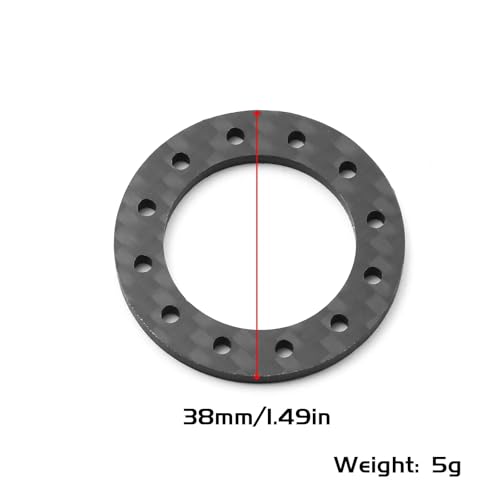 For Traxxas For Summit For Revo For E-Revo 1/10 Carbon Fiber Slipper Clutch Disc 5352R 5352X RC Car Upgrade Parts Models