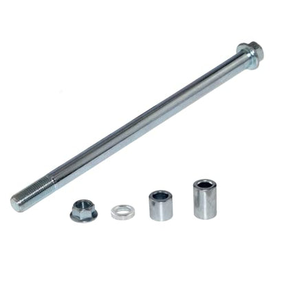 12mm 230mm Front Rear Axle with Bushing 5mm 20mm 30mm Fit for Pit Dirt Bike Moped Scooter QUAD ATV Mini Bike Parts - size: 12-230mm