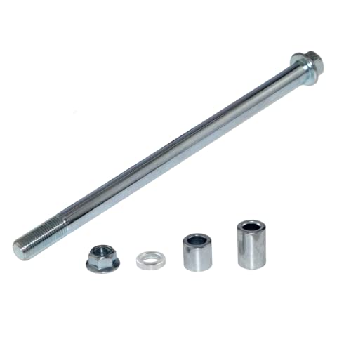 12mm 250mm Front Rear Axle with Bush 38mm 22mm 5mm Fit for PIT PRO Dirt Bike Scooter QUAD ATV 50cc 110cc 125cc - size: 12-250mm