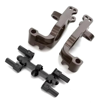 RC Models Components for Kyosho MP9 MP10 1/8 2pcs Metal 17.5 Degrees C Hub Carrier Caster Block IFW474 RC Car Upgrade Parts Accessories