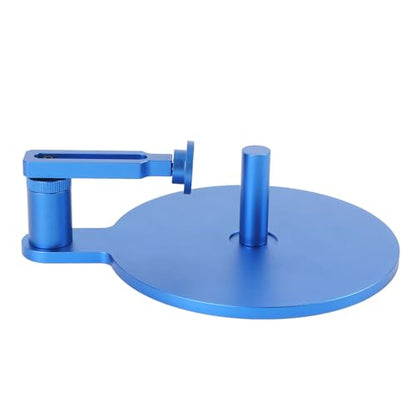 RC Tire Gluing Tool with Adjustable Roller | Metal Cementing Helper for 1/18-1/8 Scale RC Trucks, Multifunctional Car Wheel Adhesive Applicator in Blue (Blue) - color: Blue