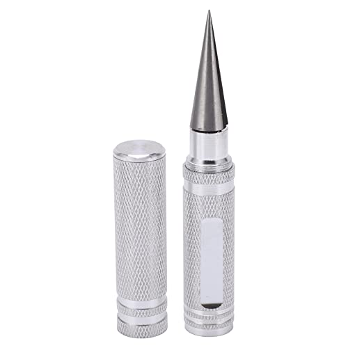 RC Curved Scissors and Hole Puncher Kit, Aluminum Alloy Body Reamer for RC Car Drone Shell Trimming, 014mm Adjustable Cutter with Ergonomic Grip (Silver) - color: Silver