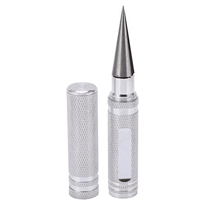 RC Curved Scissors and Hole Puncher Kit, Aluminum Alloy Body Reamer for RC Car Drone Shell Trimming, 014mm Adjustable Cutter with Ergonomic Grip (Silver) - color: Silver
