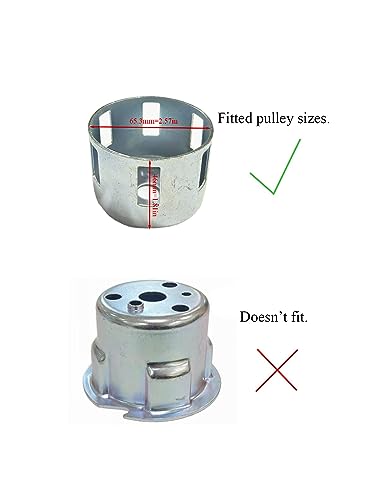 YAMAKATO 212 196 224 208 cc Recoil Pull Start Assembly w/Pulley Cup for Predator Champion Coleman Honda Westinghouse Firman Ryobi Simpson 5.5 6.5 hp Small Engines etc.