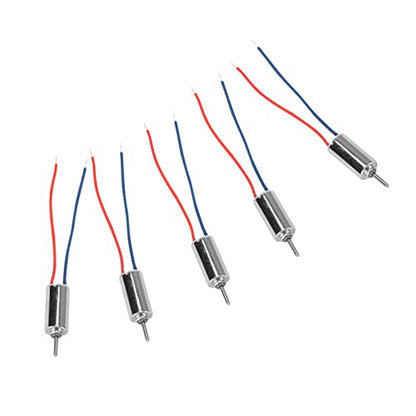 Coreless Motor, 5pcs DC 4.5V 0.12A 0.12W 32250RPM Micro Coreless Motor 4mmx8mm for Model Toy, Model Aircraft, Electronic Toys