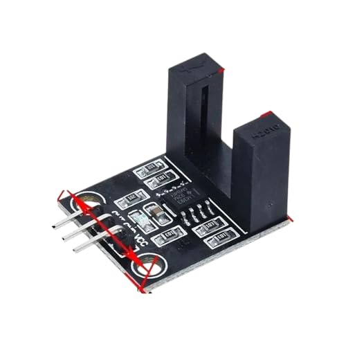 Speed Detector Seins0r Module Tacho Detector Seins0r Slot - Type Optocoupler Tacho - Generator Counter Module for Artduino 51 AVR PIC 3.3V - 5V DIY Kit